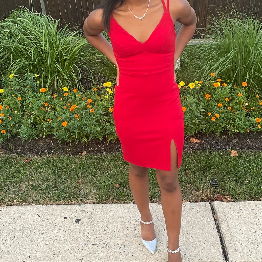 Red Cocktail Dress